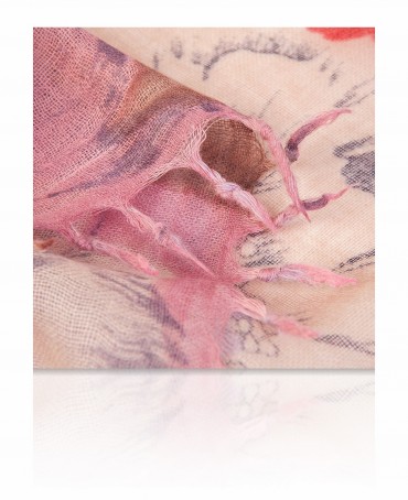 Палантин Женский ZW-HIBISCUS.EXOTIC/VIOLET